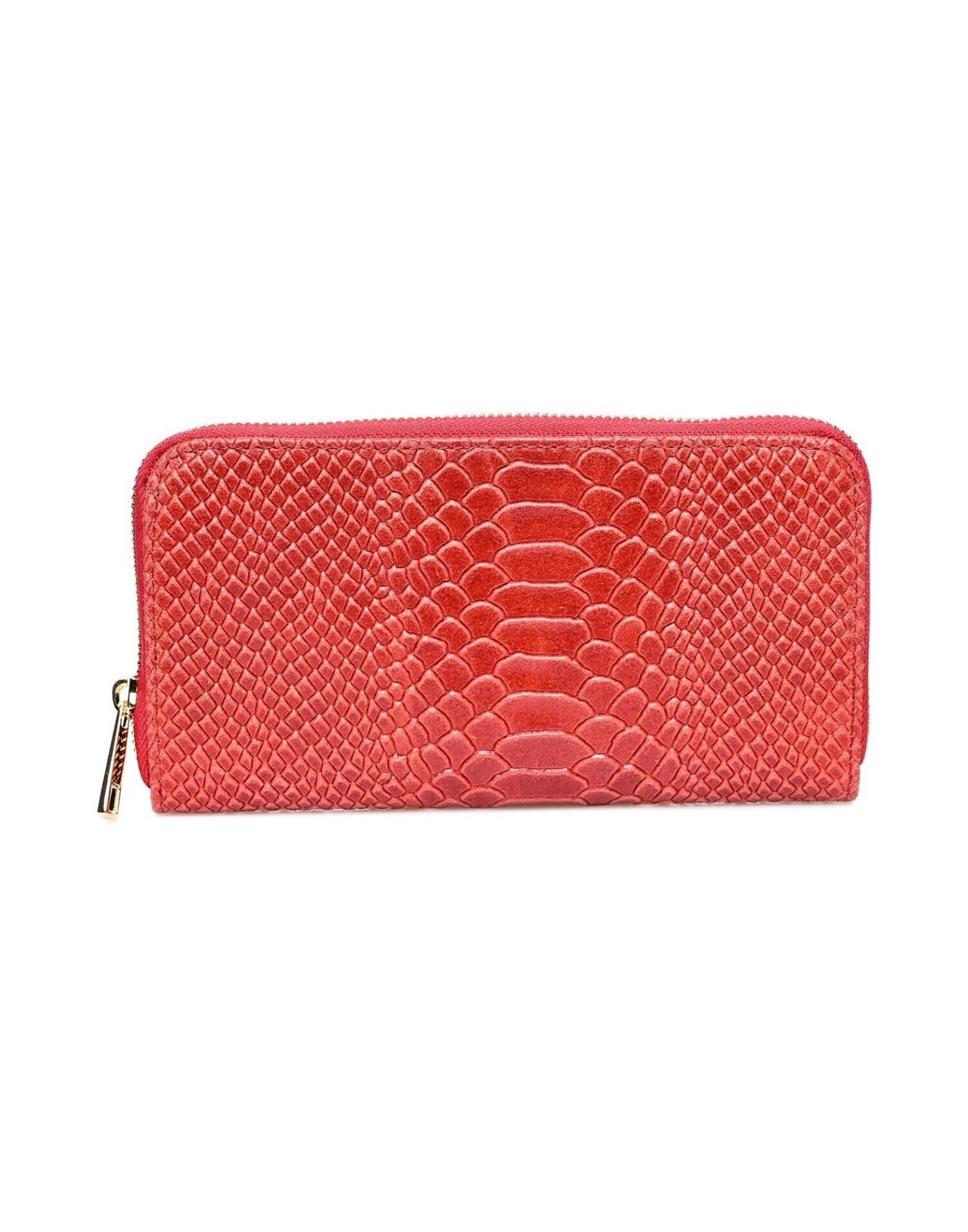 ANNA LUCHINI Brieftasche Damen Rot von ANNA LUCHINI