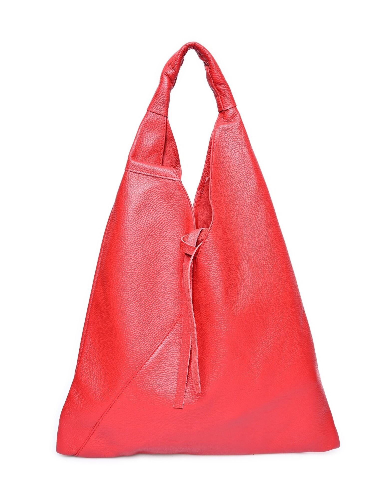 ANNA LUCHINI Schultertasche Damen Rot von ANNA LUCHINI