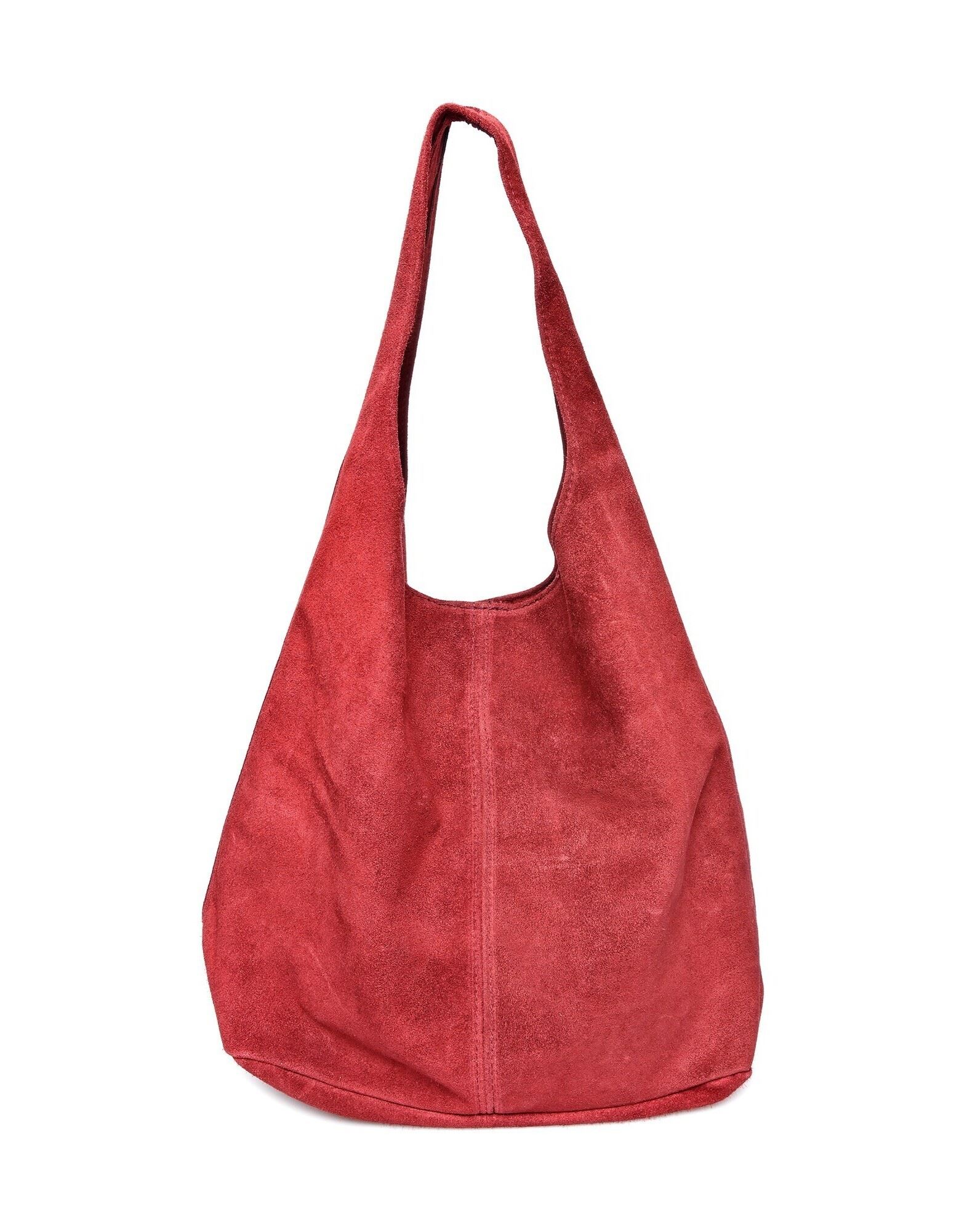 ANNA LUCHINI Schultertasche Damen Rot von ANNA LUCHINI