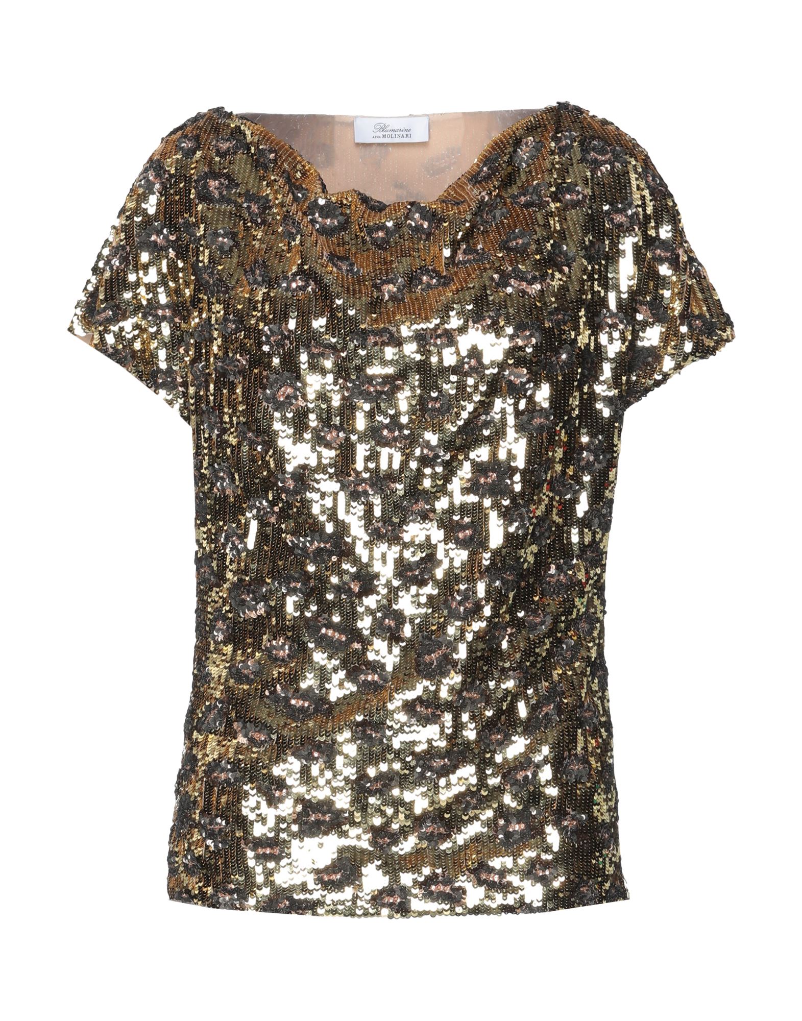 ANNA MOLINARI BLUMARINE T-shirts Damen Gold ANNA MOLINARI BLUMARINE T-shirts Damen Gold von ANNA MOLINARI BLUMARINE