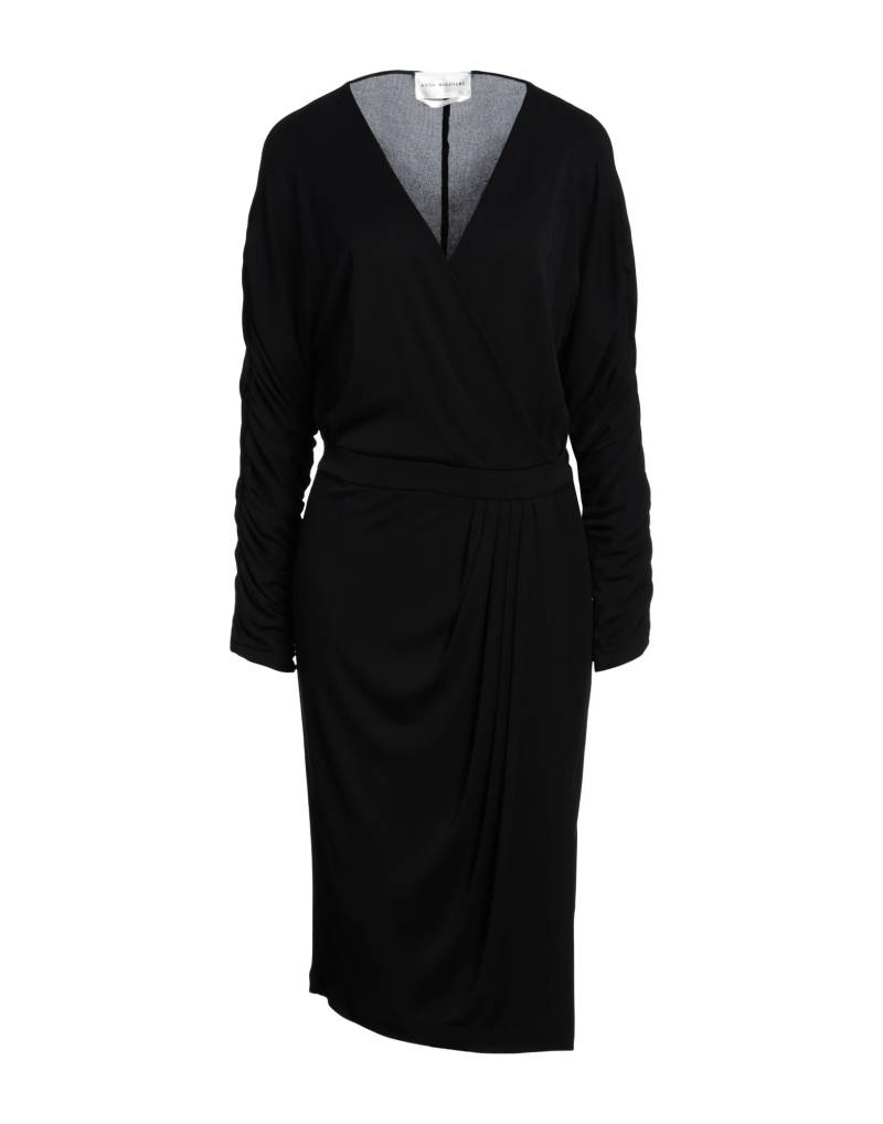 ANNA MOLINARI BLUMARINE Midi-kleid Damen Schwarz von ANNA MOLINARI BLUMARINE