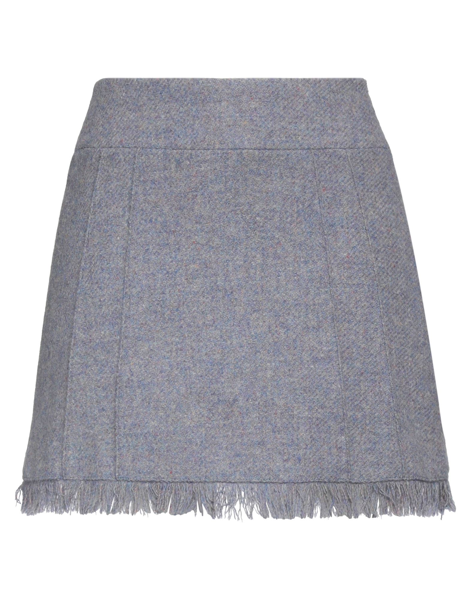 ANNA MOLINARI BLUMARINE Minirock Damen Taubenblau von ANNA MOLINARI BLUMARINE