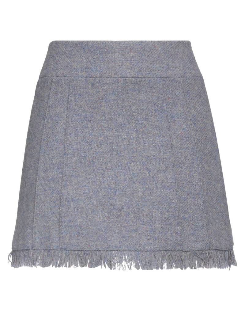 ANNA MOLINARI BLUMARINE Minirock Damen Taubenblau von ANNA MOLINARI BLUMARINE