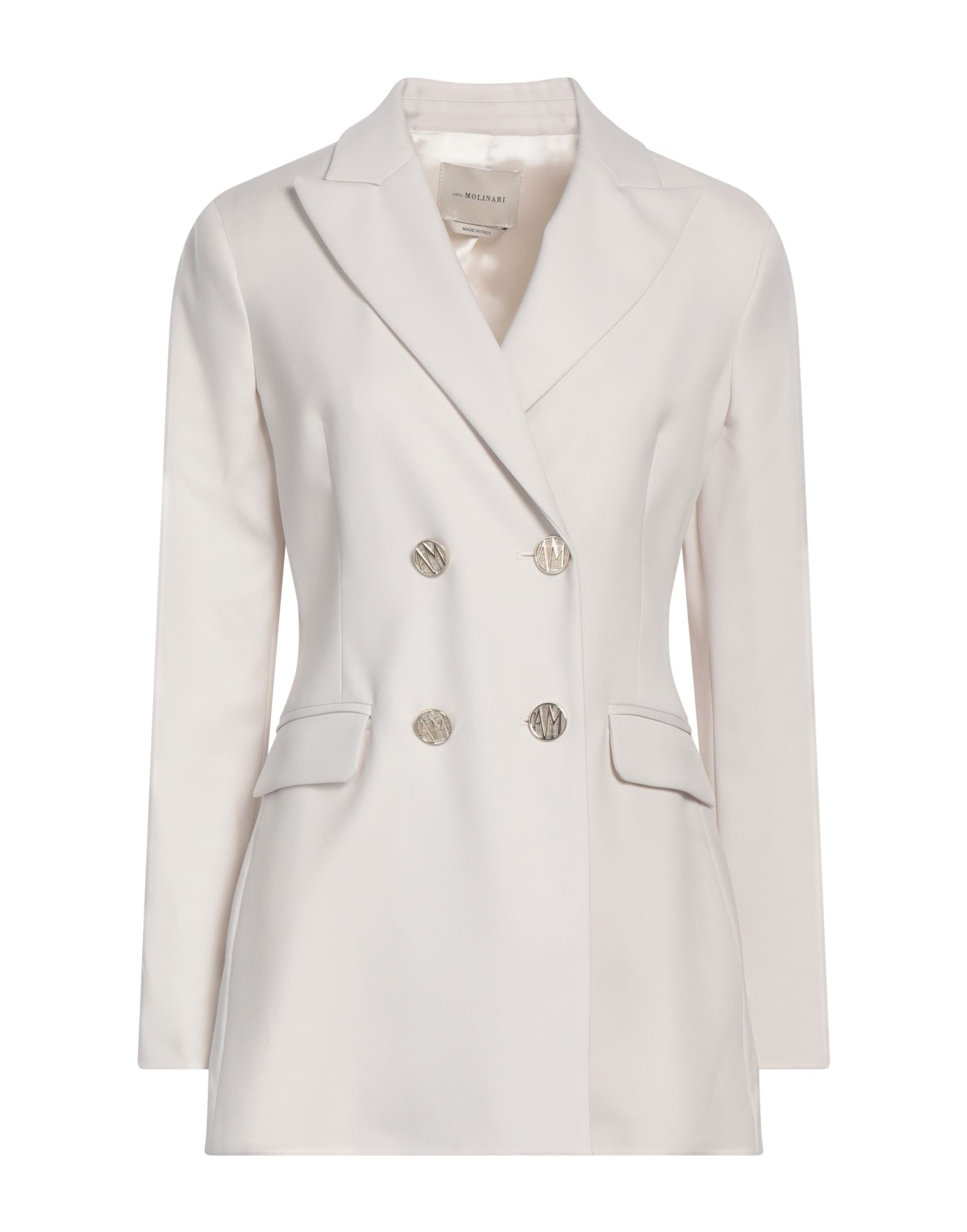 ANNA MOLINARI Blazer Damen Off white von ANNA MOLINARI