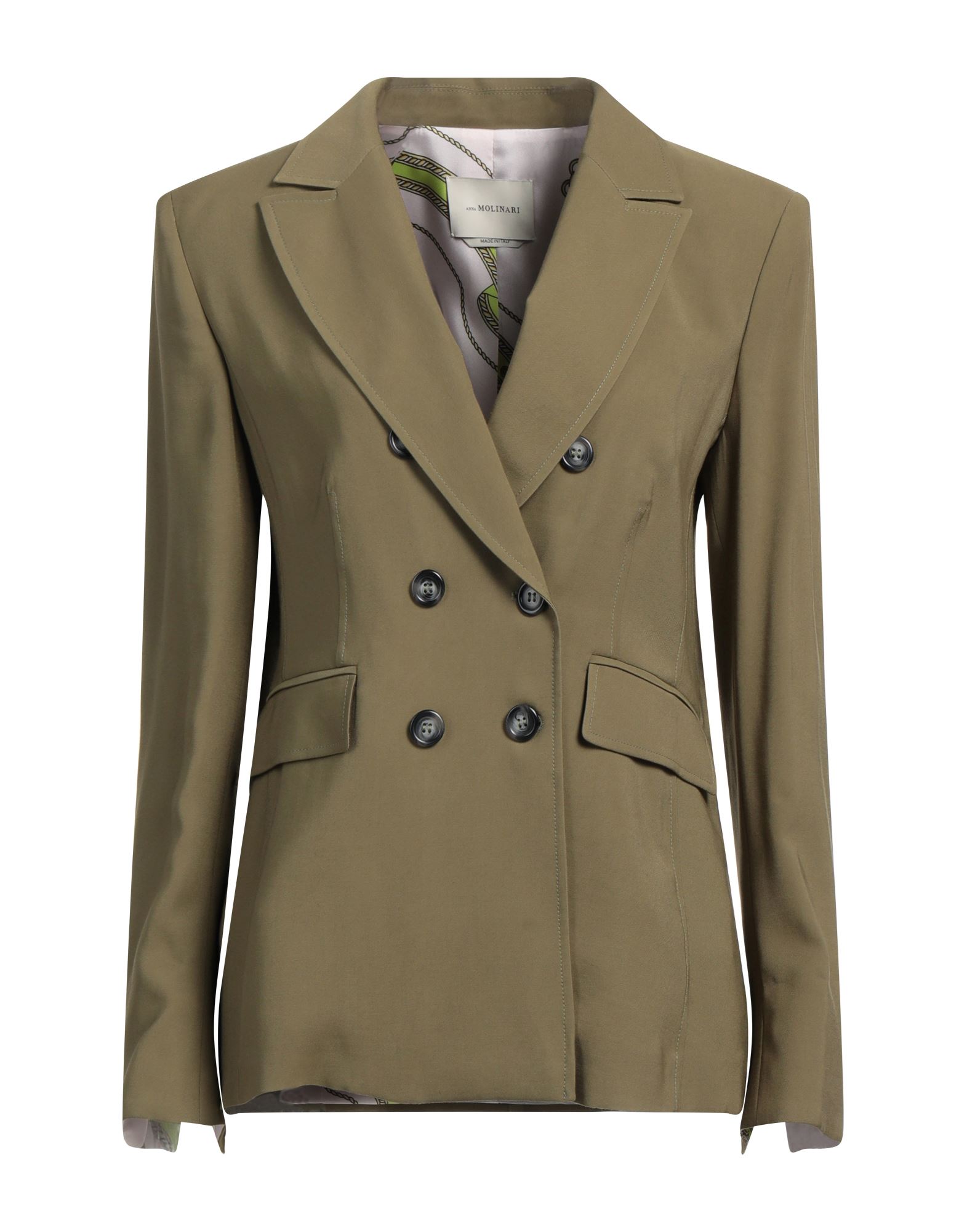 ANNA MOLINARI Blazer Damen Militärgrün von ANNA MOLINARI