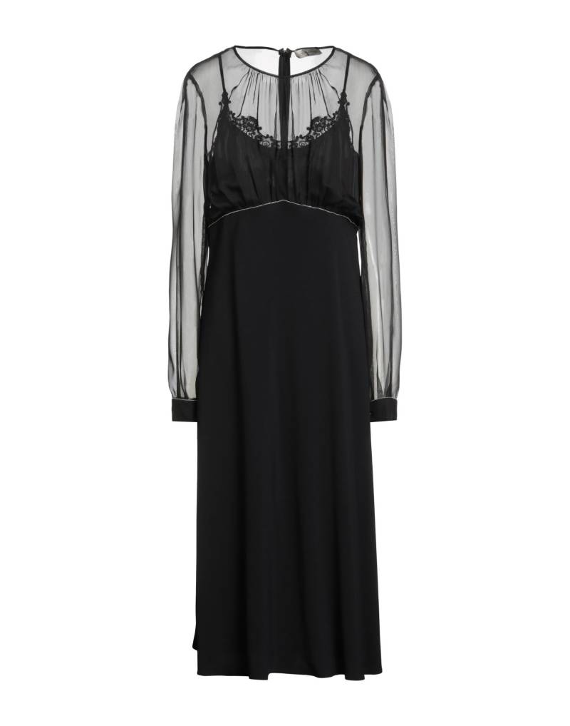 ANNA MOLINARI Midi-kleid Damen Schwarz von ANNA MOLINARI