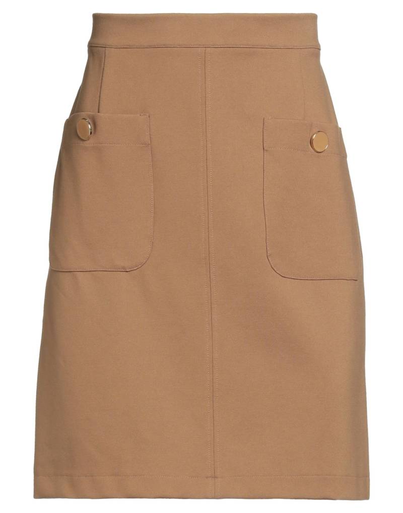 ANNA MOLINARI Minirock Damen Kamel von ANNA MOLINARI