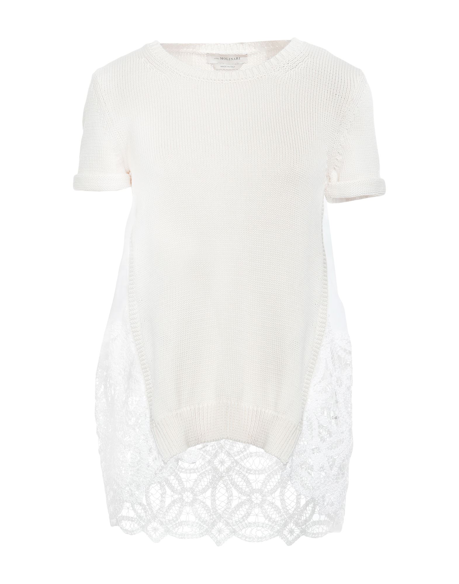 ANNA MOLINARI Pullover Damen Elfenbein von ANNA MOLINARI