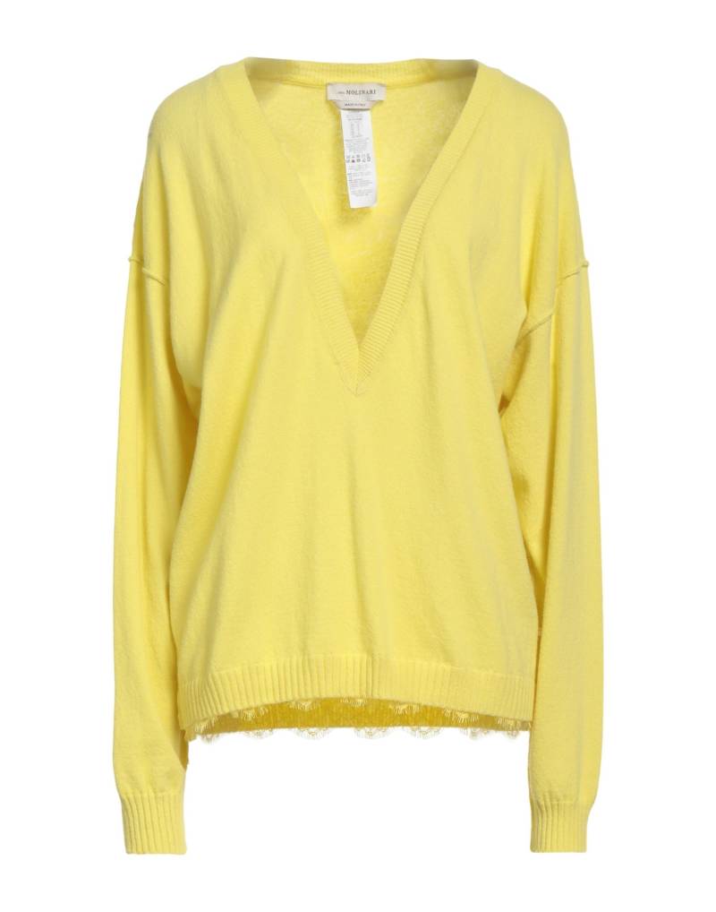 ANNA MOLINARI Pullover Damen Gelb von ANNA MOLINARI