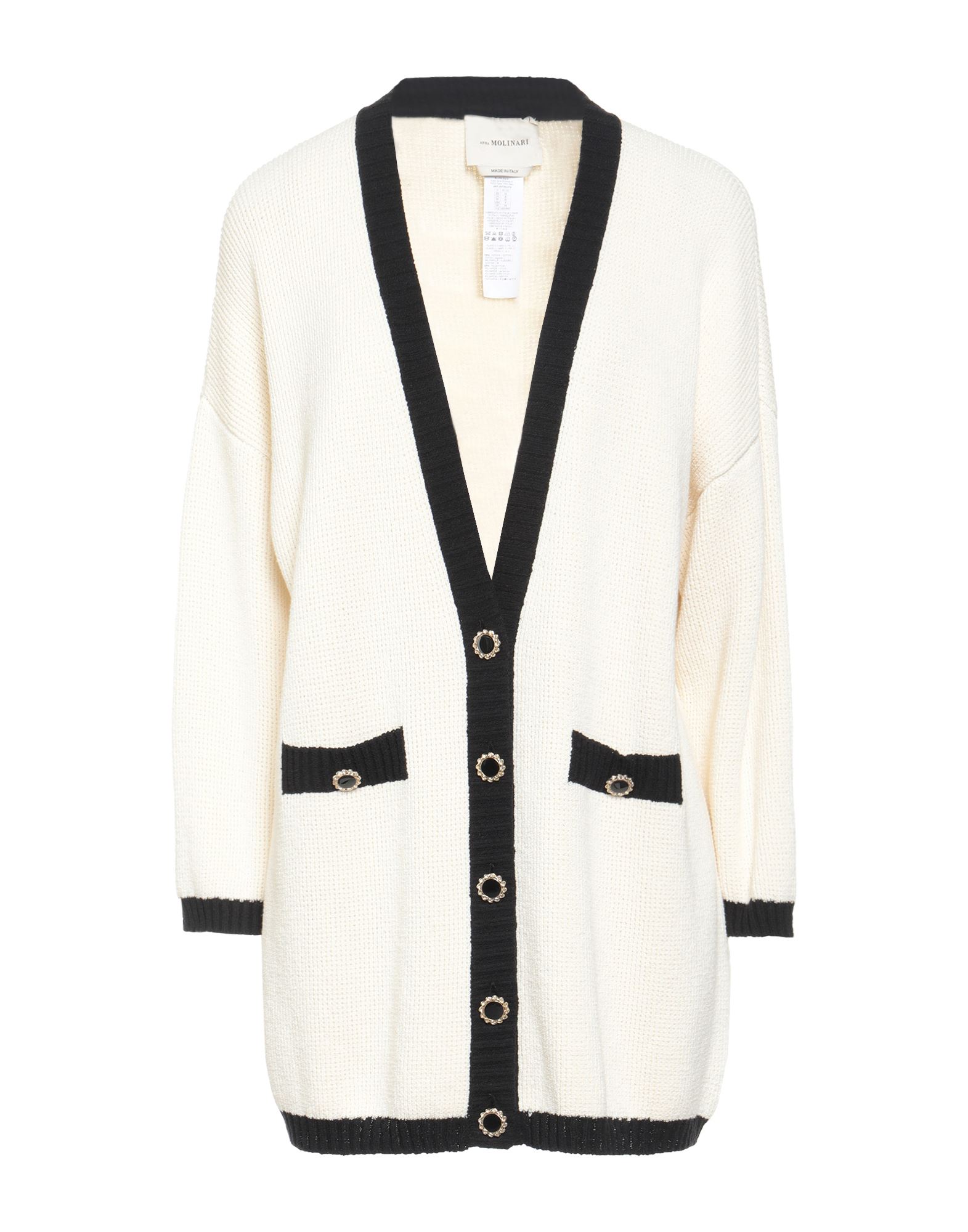 ANNA MOLINARI Strickjacke Damen Elfenbein ANNA MOLINARI Strickjacke Damen Elfenbein von ANNA MOLINARI