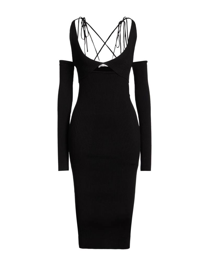 ANNA OCTOBER Midi-kleid Damen Schwarz von ANNA OCTOBER
