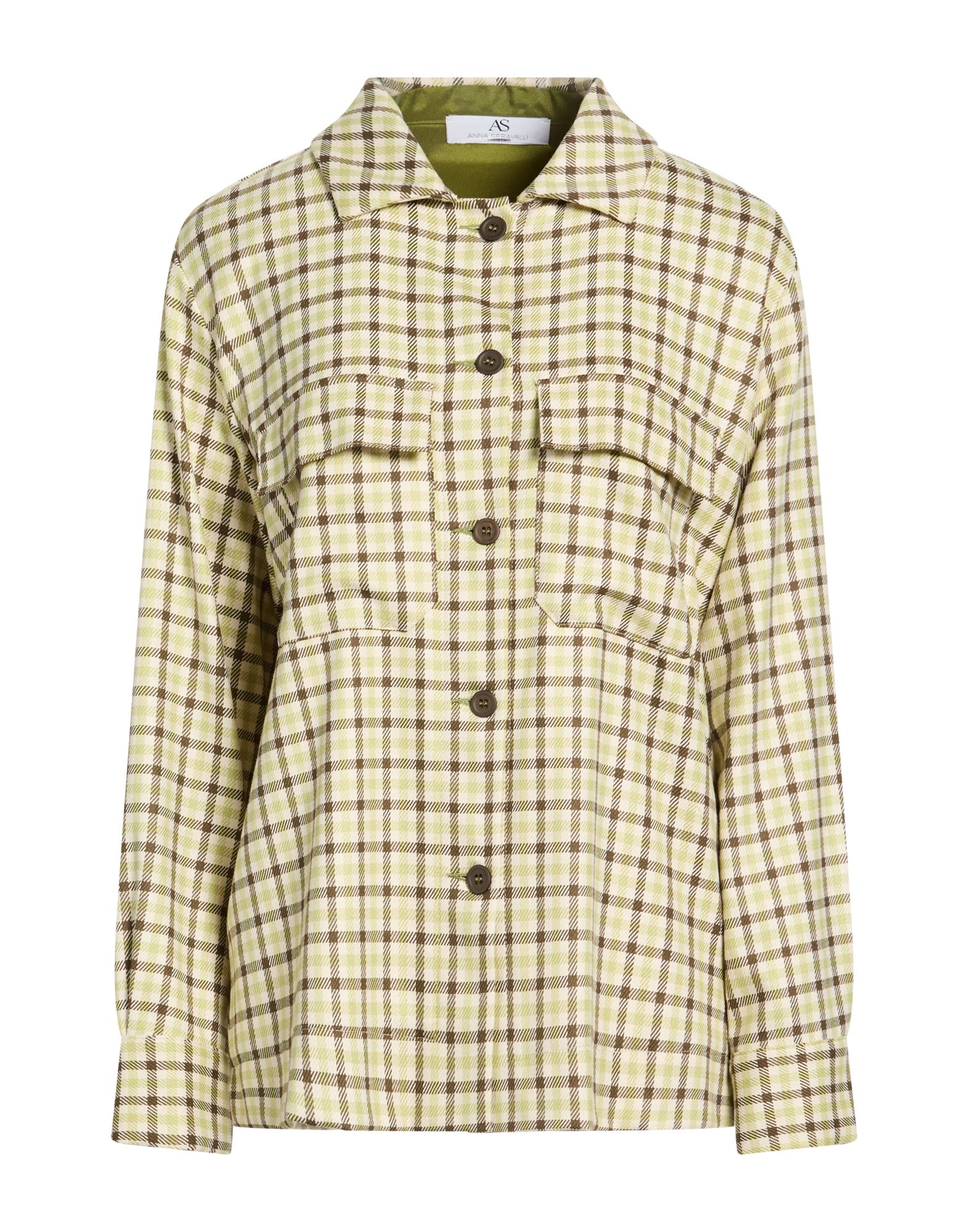 ANNA SERAVALLI Hemd Damen Säuregrün von ANNA SERAVALLI