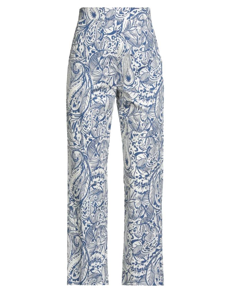 ANNA SERAVALLI Hose Damen Blau von ANNA SERAVALLI