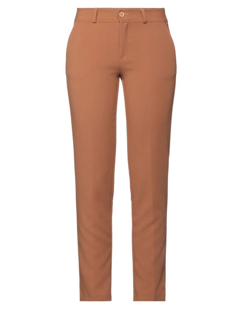 ANNA SERAVALLI Hose Damen Kamel von ANNA SERAVALLI