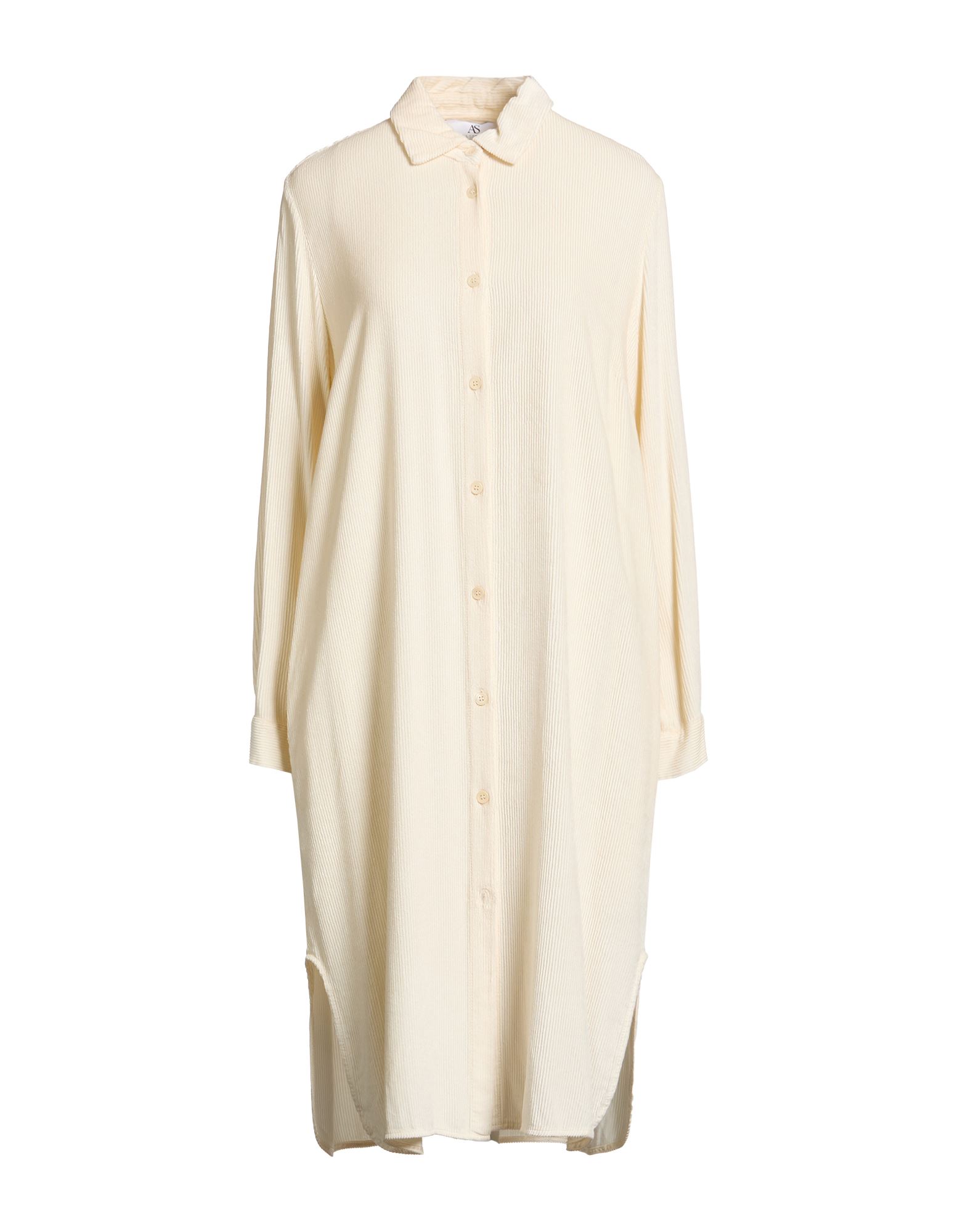 ANNA SERAVALLI Midi-kleid Damen Cremeweiß von ANNA SERAVALLI