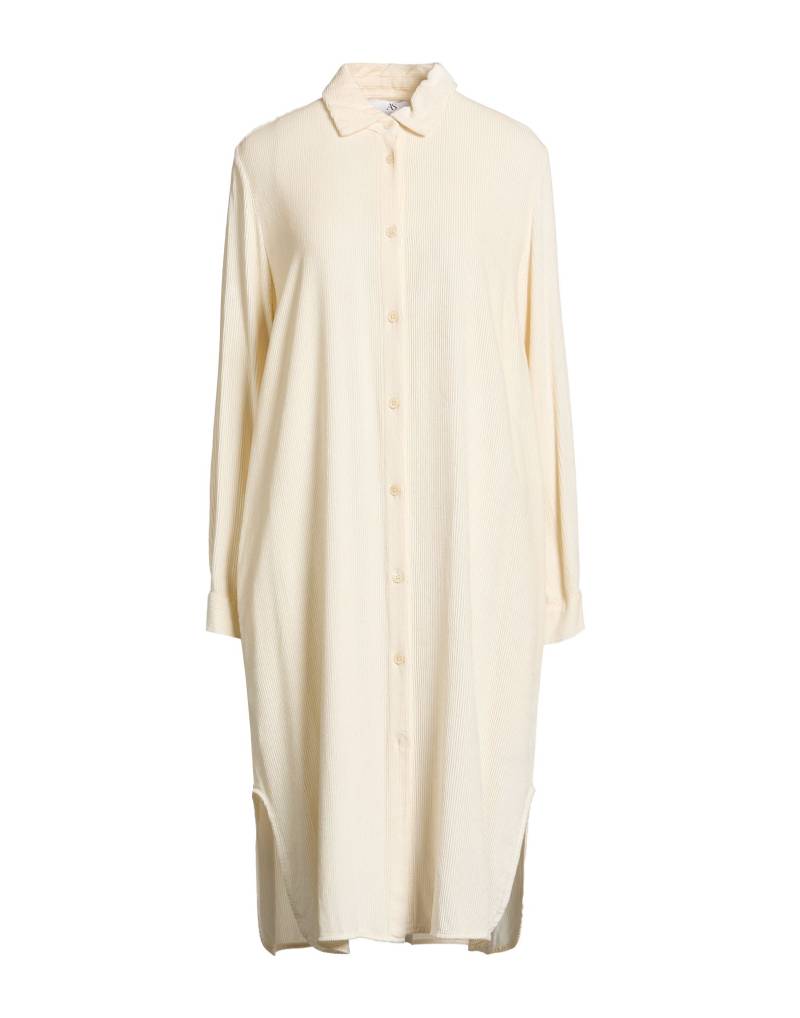 ANNA SERAVALLI Midi-kleid Damen Cremeweiß von ANNA SERAVALLI