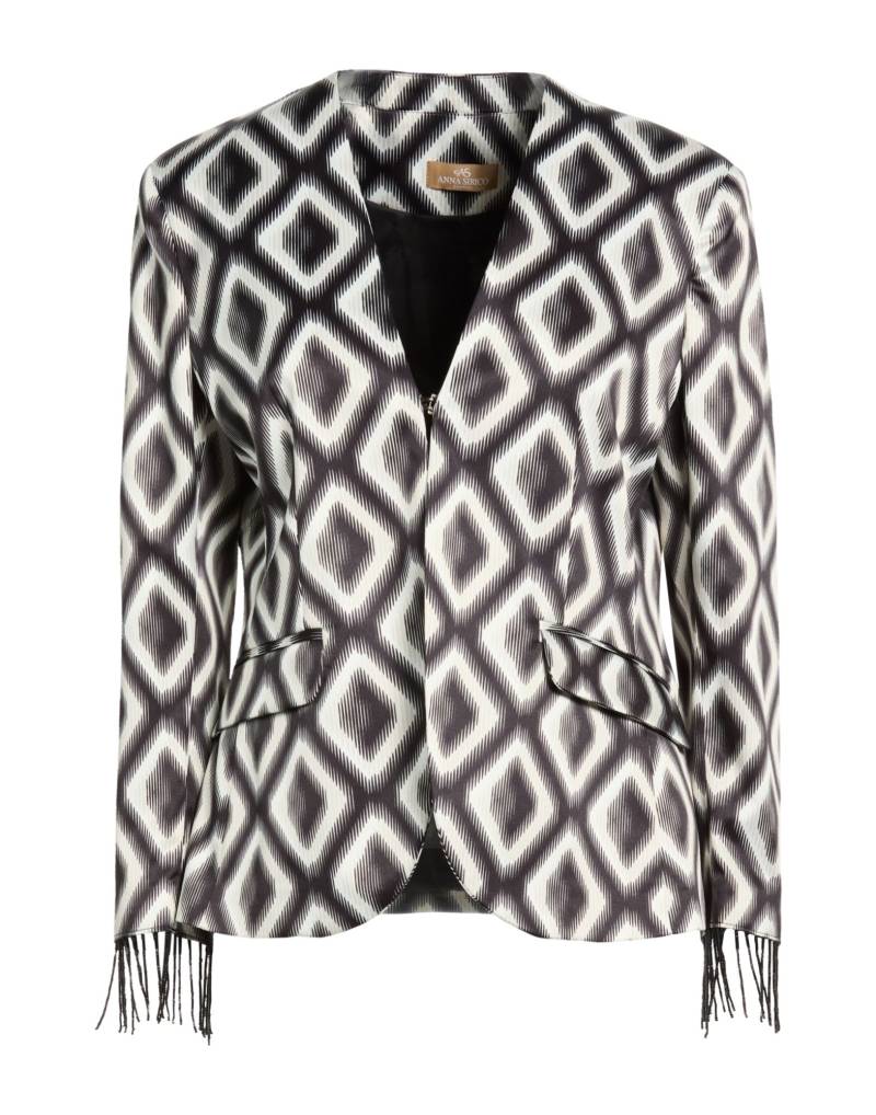 ANNA SIRICO COUTURE Jacke & Anorak Damen Schwarz von ANNA SIRICO COUTURE