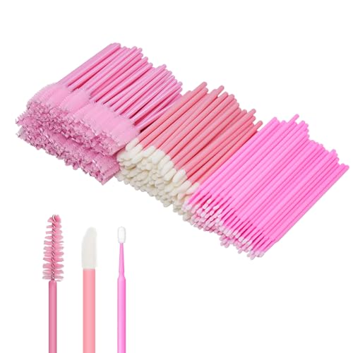 ANNAFRIS 300pcs Wimpern Bürsten Set Lippenpinsel Mascara Pinsel (Brush Kit-A) von ANNAFRIS