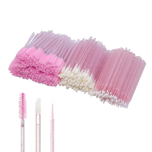 ANNAFRIS 300pcs Wimpern Bürsten Set Wimpernbürste Lippenpinsel Wimpern Mascara Pinsel (Brush Kit-B) von ANNAFRIS