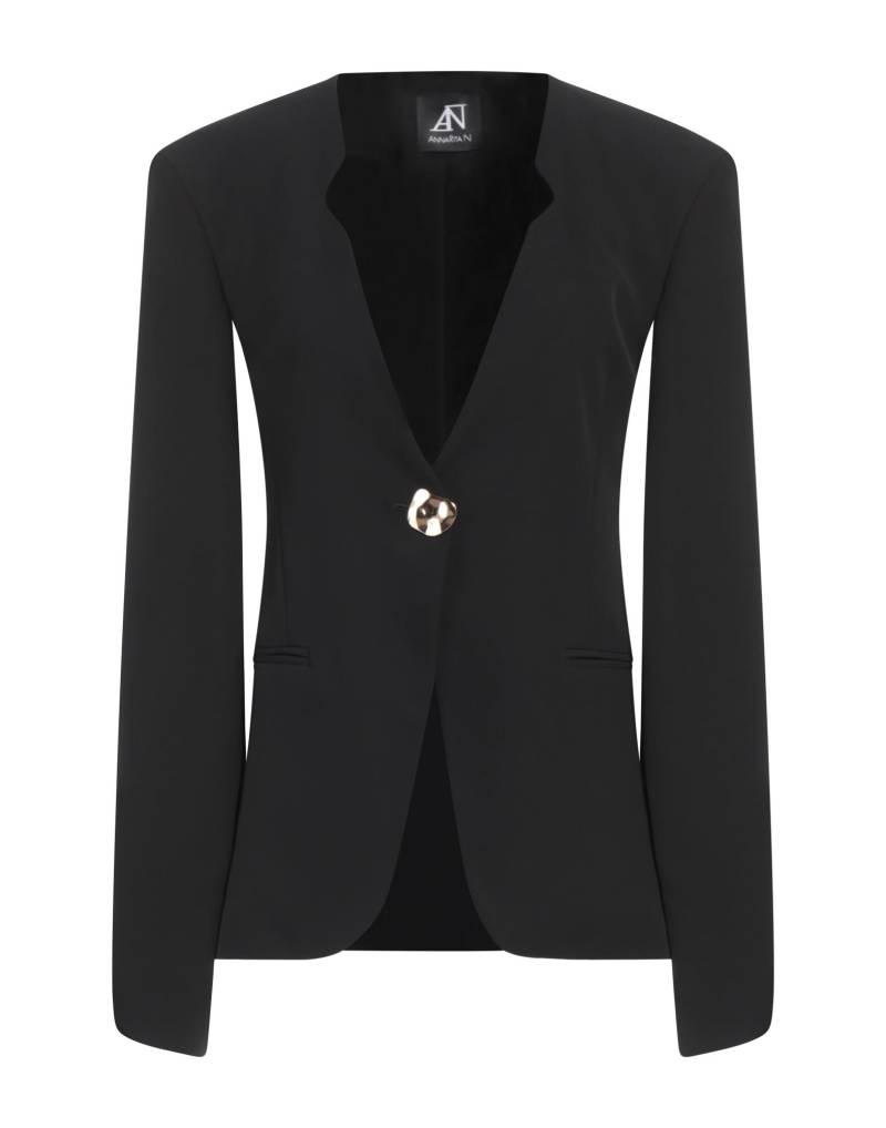 ANNARITA N Jacke & Anorak Damen Schwarz von ANNARITA N