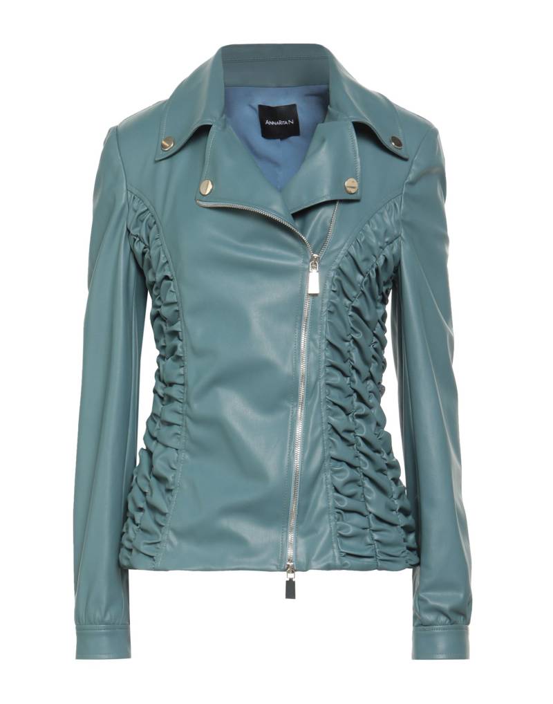 ANNARITA N Jacke & Anorak Damen Taubenblau von ANNARITA N