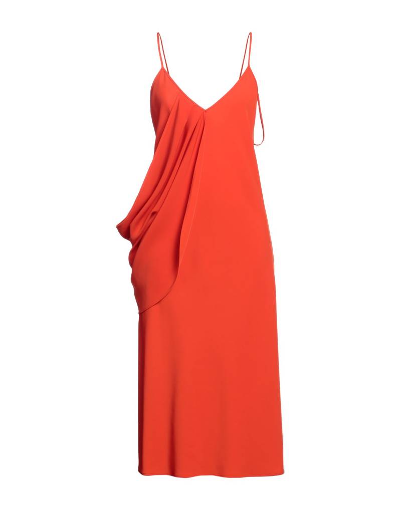 ANNARITA N Midi-kleid Damen Tomatenrot von ANNARITA N