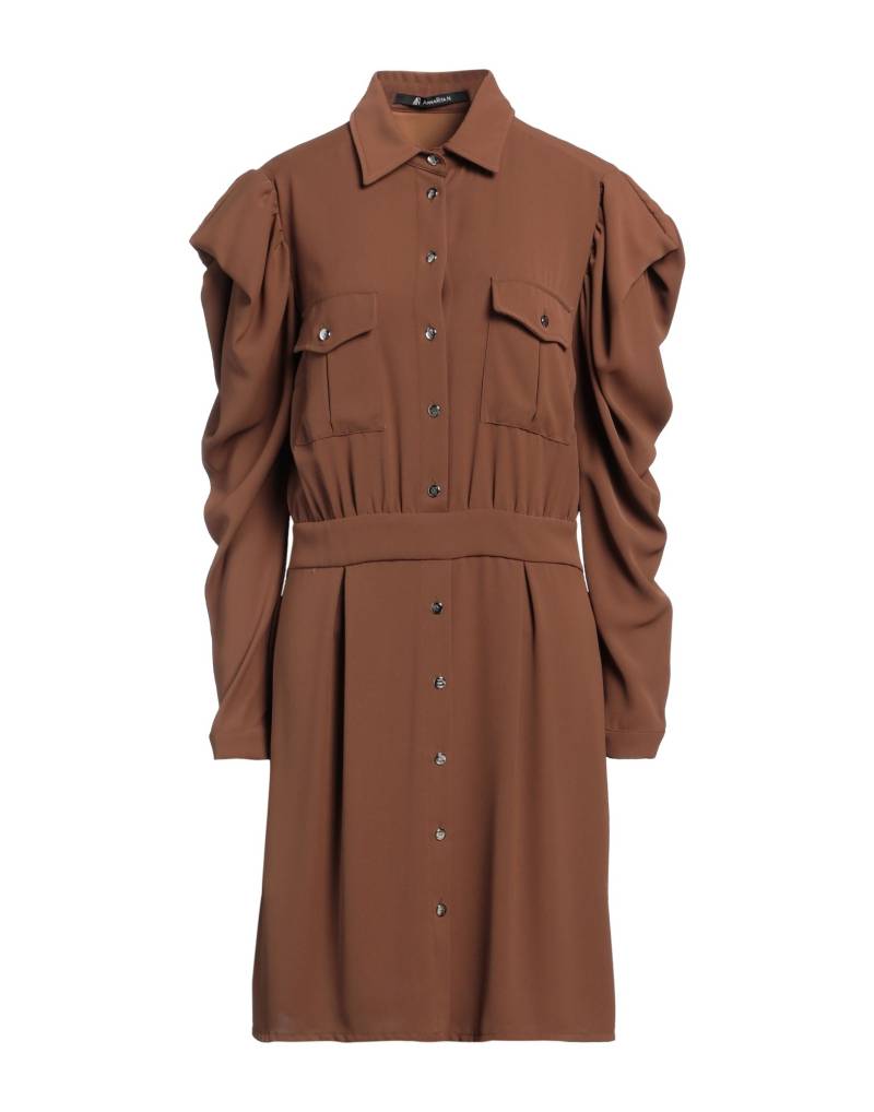 ANNARITA N Mini-kleid Damen Kamel von ANNARITA N
