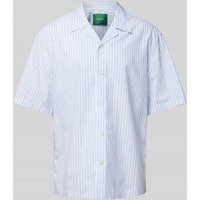 ANNARR Relaxed Fit Freizeithemd mit Streifenmuster Modell 'ALFRED' in Weiss, Größe XXL von ANNARR