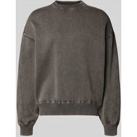 ANNARR Sweatshirt mit Rundhalsausschnitt Modell 'ANDOR' in Graphit Melange, Größe XXL ANNARR Sweatshirt mit Rundhalsausschnitt Modell 'ANDOR' in Graphit Melange, Größe XXL von ANNARR