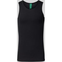 ANNARR Tanktop in Ripp-Optik Modell 'RIC' in Black, Größe XXL von ANNARR