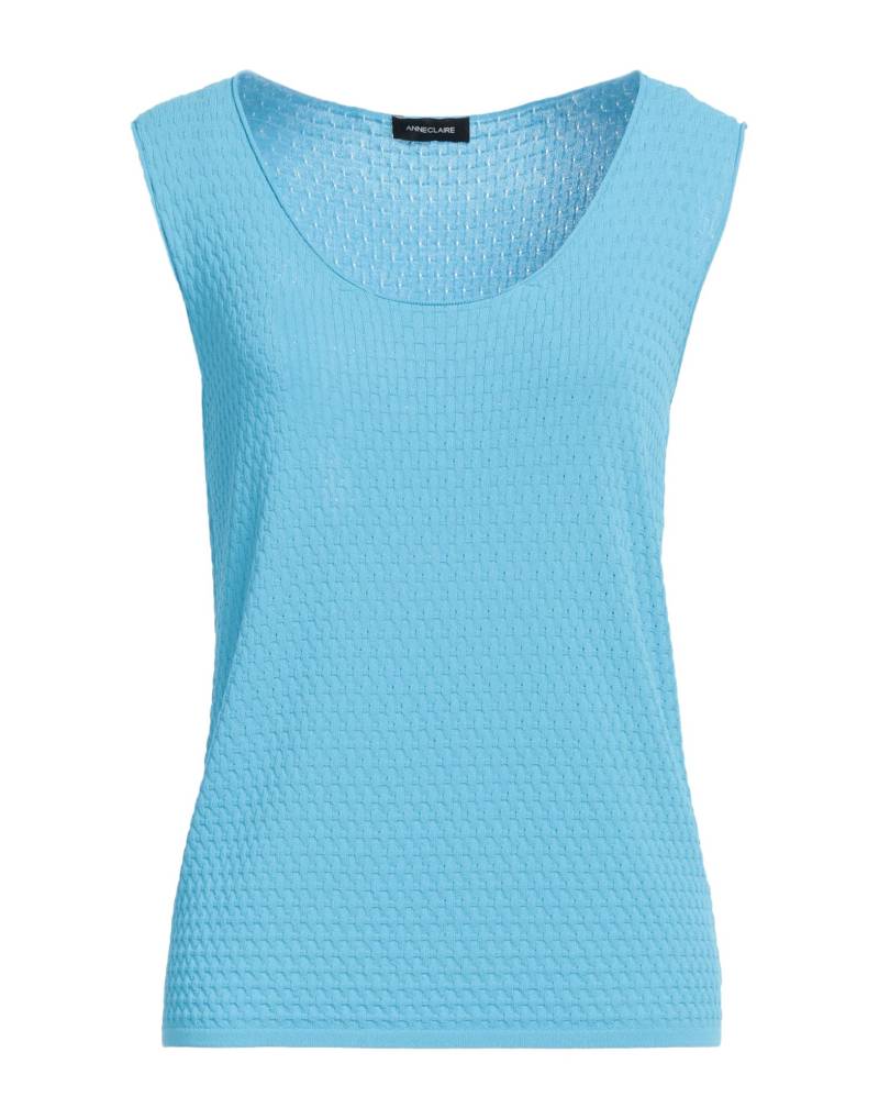 ANNECLAIRE Pullover Damen Azurblau von ANNECLAIRE