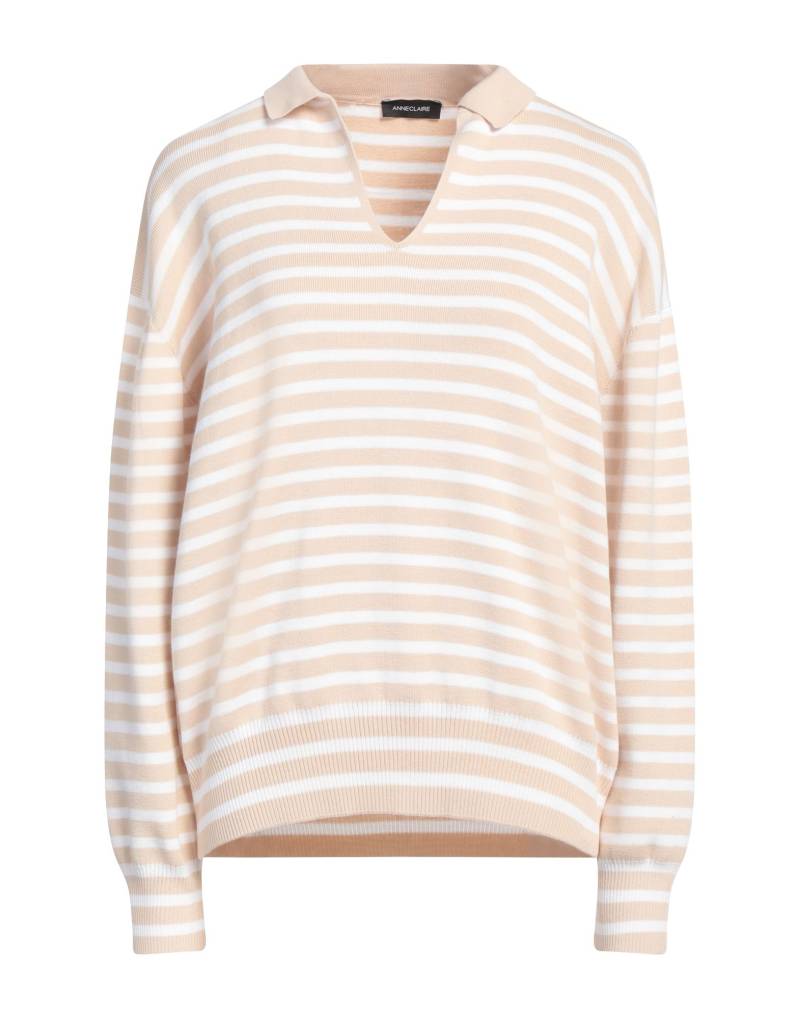 ANNECLAIRE Pullover Damen Beige von ANNECLAIRE