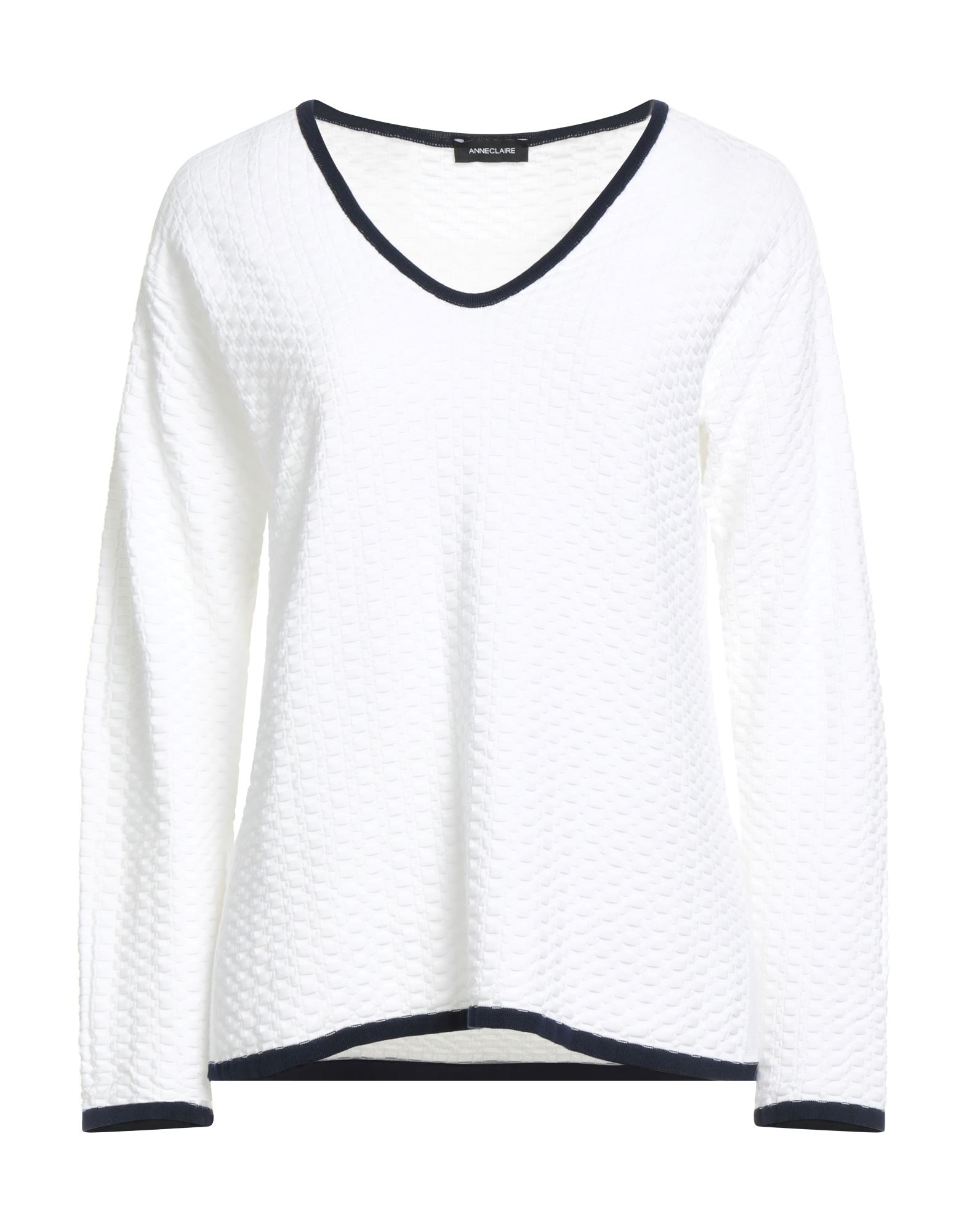ANNECLAIRE Pullover Damen Weiß ANNECLAIRE Pullover Damen Weiß von ANNECLAIRE