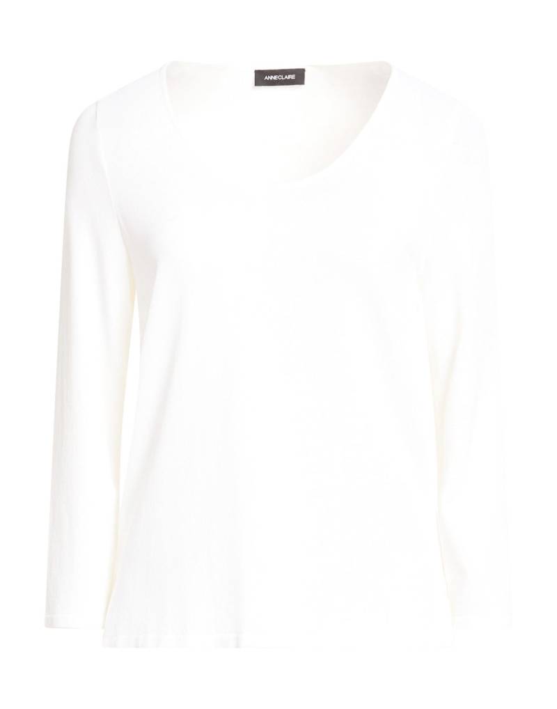 ANNECLAIRE Pullover Damen Weiß von ANNECLAIRE