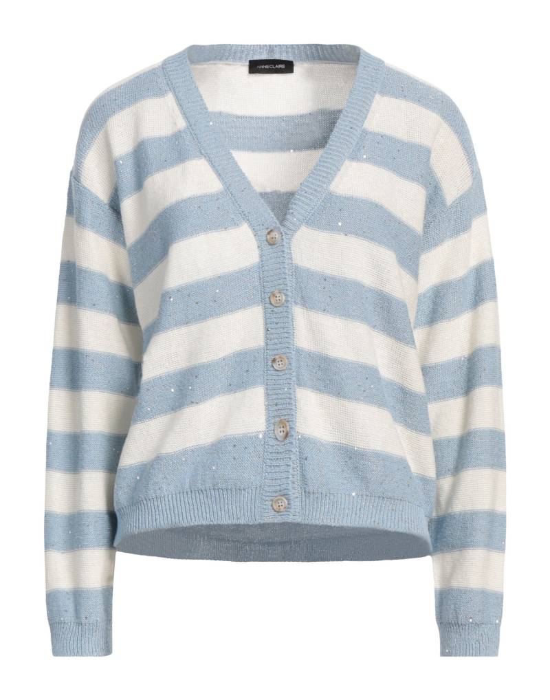 ANNECLAIRE Strickjacke Damen Hellblau von ANNECLAIRE