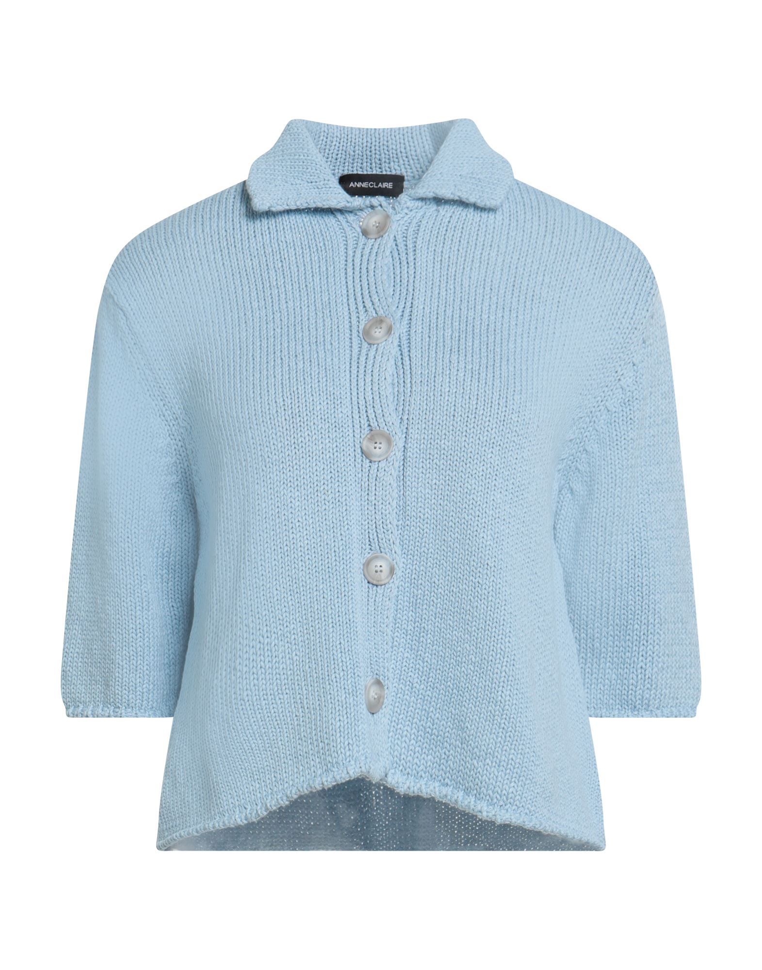 ANNECLAIRE Strickjacke Damen Himmelblau von ANNECLAIRE