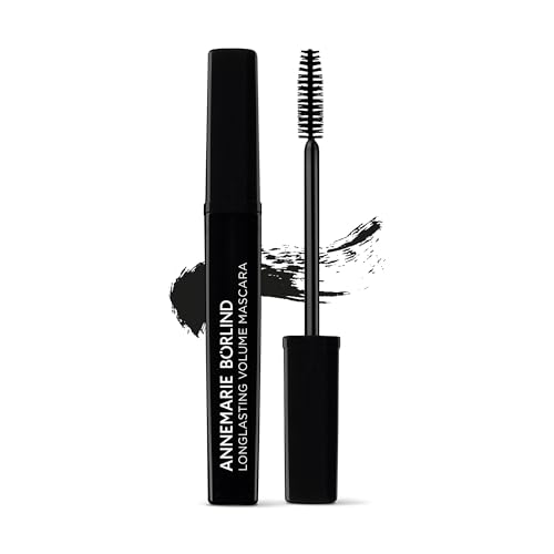 ANNEMARIE BÖRLIND AUGEN EFFECTIVE NATURAL BEAUTY Long Lasting Volume Mascara Black (10 ml) - Langanhaltendes Volumen, Aus Natürlichen Inhaltsstoffen, Intensive Farbabgabe, Vegan von ANNEMARIE BÖRLIND