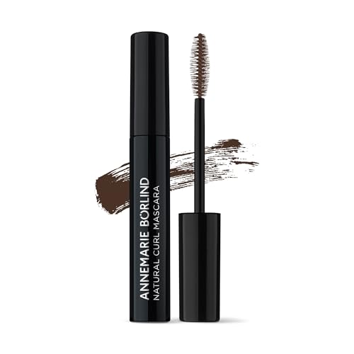 ANNEMARIE BÖRLIND AUGEN EFFECTIVE NATURAL BEAUTY Natural Curl Mascara Brown (9,5 ml) - Für einen Natürlichen Wimpernschwung, Verleiht Dichte und Volumen, Aus Natürlichen Inhaltsstoffen, Vegan von ANNEMARIE BÖRLIND