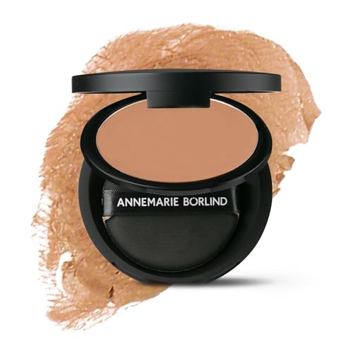 ANNEMARIE BÖRLIND TEINT EFFECTIVE NATURAL BEAUTY Compact Make-up (10 g) - Pflegendes Make-up, Ideal bei Rötungen, Unebenheiten und Pigmentstörungen, Wirkt Beruhigend und Reizlindernd, Vegan… von ANNEMARIE BÖRLIND