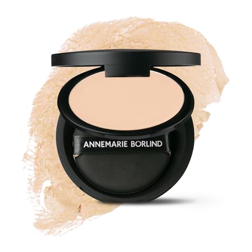 ANNEMARIE BÖRLIND TEINT EFFECTIVE NATURAL BEAUTY Compact Make-up (10 g) - Pflegendes Make-up, Ideal bei Rötungen, Unebenheiten und Pigmentstörungen, Wirkt Beruhigend und Reizlindernd, Vegan von ANNEMARIE BÖRLIND