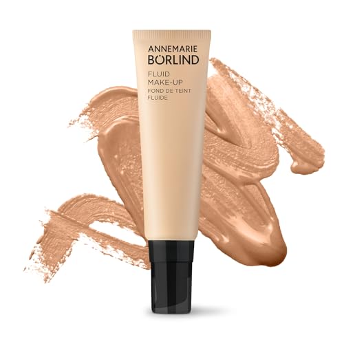 ANNEMARIE BÖRLIND TEINT EFFECTIVE NATURAL BEAUTY Flüssiges Make-up (30 ml) - Feuchtigkeitsspendendes Makeup mit Mattierendem Effekt, Reguliert den Natürlichen Ölhaushalt der Haut, Vegan (Hazel) von ANNEMARIE BÖRLIND