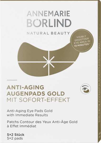 Aktion - ANNEMARIE BÖRLIND Anti-Aging Augenpads Gold 5x2 Stück von ANNEMARIE BÖRLIND