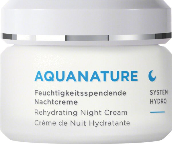 ANNEMARIE BÖRLIND AQUANATURE Feuchtigkeitsspendende Nachtcreme 50 ml von ANNEMARIE BÖRLIND