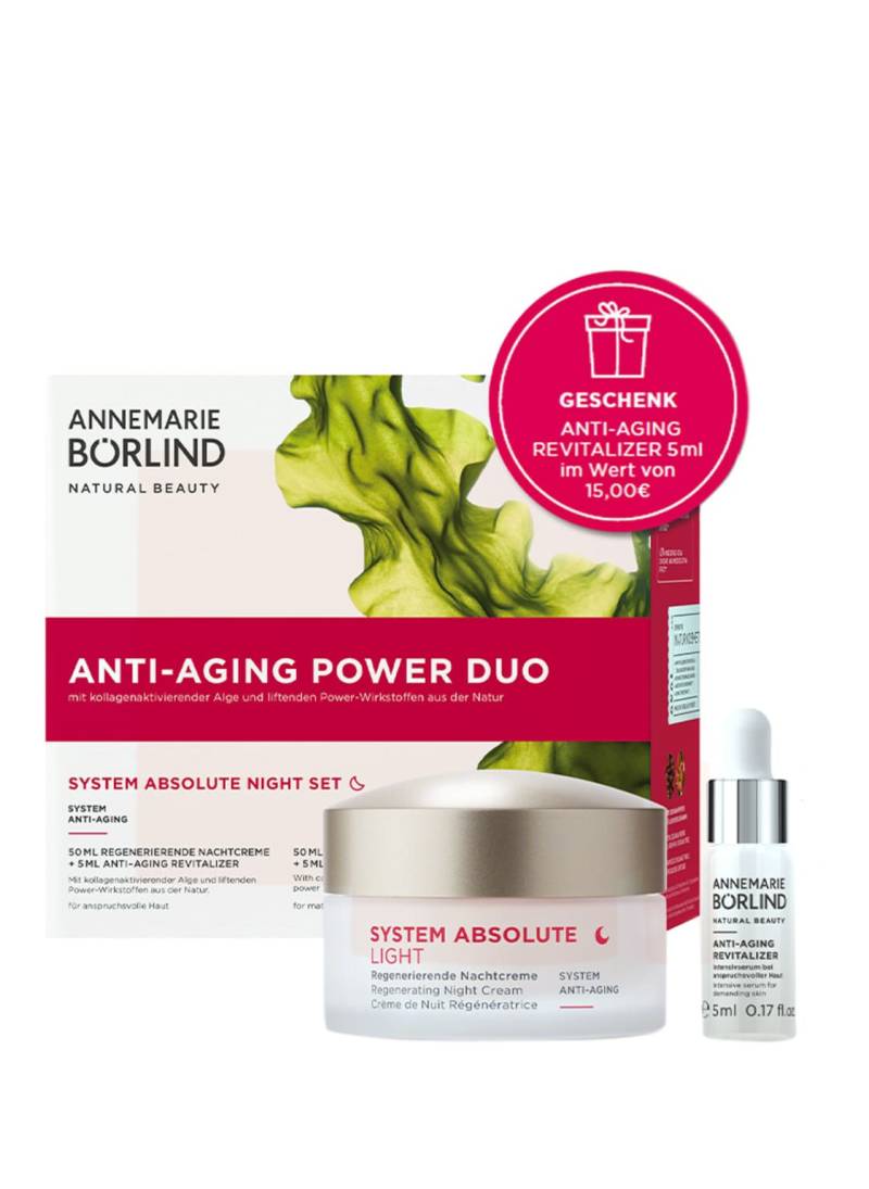 Annemarie Börlind System Absolute Night Set Pflege-Set von ANNEMARIE BÖRLIND