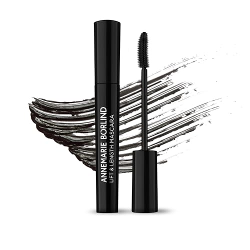 ANNEMARIE BÖRLIND AUGEN EFFECTIVE NATURAL BEAUTY Lift & Length Mascara (9,3 ml) - Pflegende Textur mit 3D-Effekt für Mehr Volumen, Länge und Schwung, Mit Marulaöl für extra Glanz und Pflege, Vegan von ANNEMARIE BÖRLIND