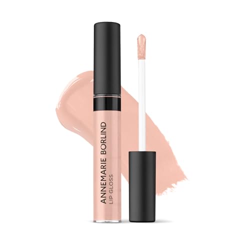 ANNEMARIE BÖRLIND LIPPEN EFFECTIVE NATURAL BEAUTY Lip Gloss Nude (9 ml) - Intensiver Farbglanz und Pflege für Geschmeidige Lippen, Mit Feuchtigkeitsspendender Hyaluronsäure, Vegan von ANNEMARIE BÖRLIND