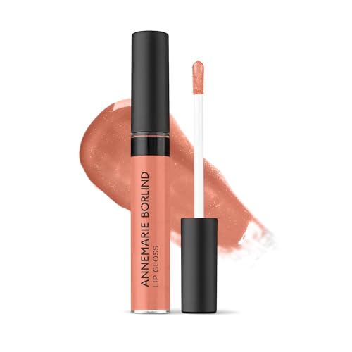 ANNEMARIE BÖRLIND LIPPEN EFFECTIVE NATURAL BEAUTY Lip Gloss Peach (9 ml) - Intensiver Farbglanz und Pflege für Geschmeidige Lippen, Mit Feuchtigkeitsspendender Hyaluronsäure, Vegan von ANNEMARIE BÖRLIND