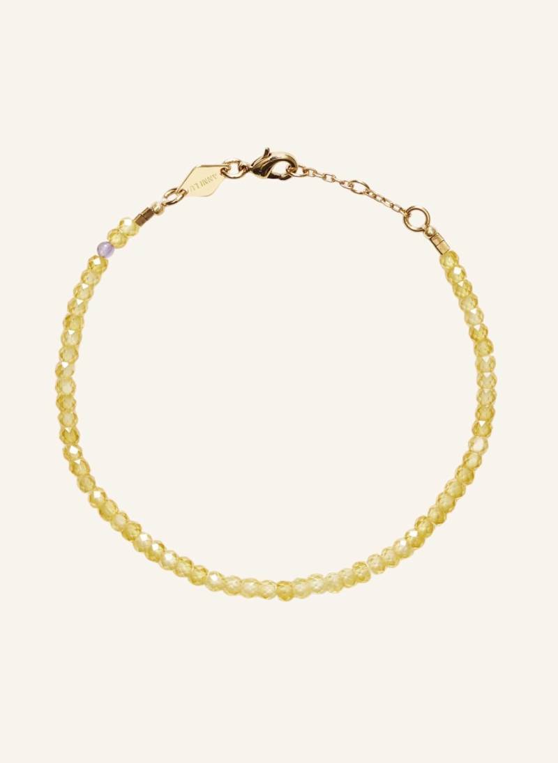 Anni Lu Armband Tan Line Citrus By Glambou gold von ANNI LU
