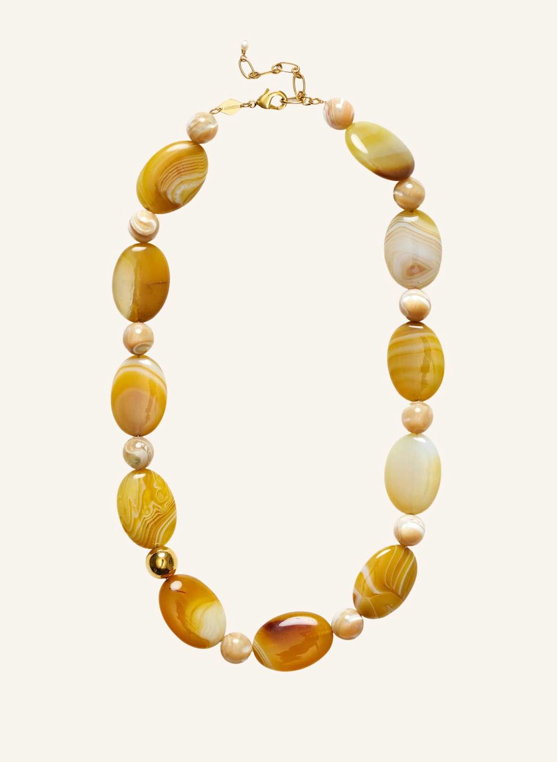 Anni Lu Halskette Desert Dreamer Butterscotch By Glambou gold von ANNI LU
