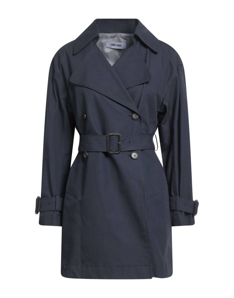 ANNIE PARIS Jacke, Mantel & Trenchcoat Damen Blau von ANNIE PARIS